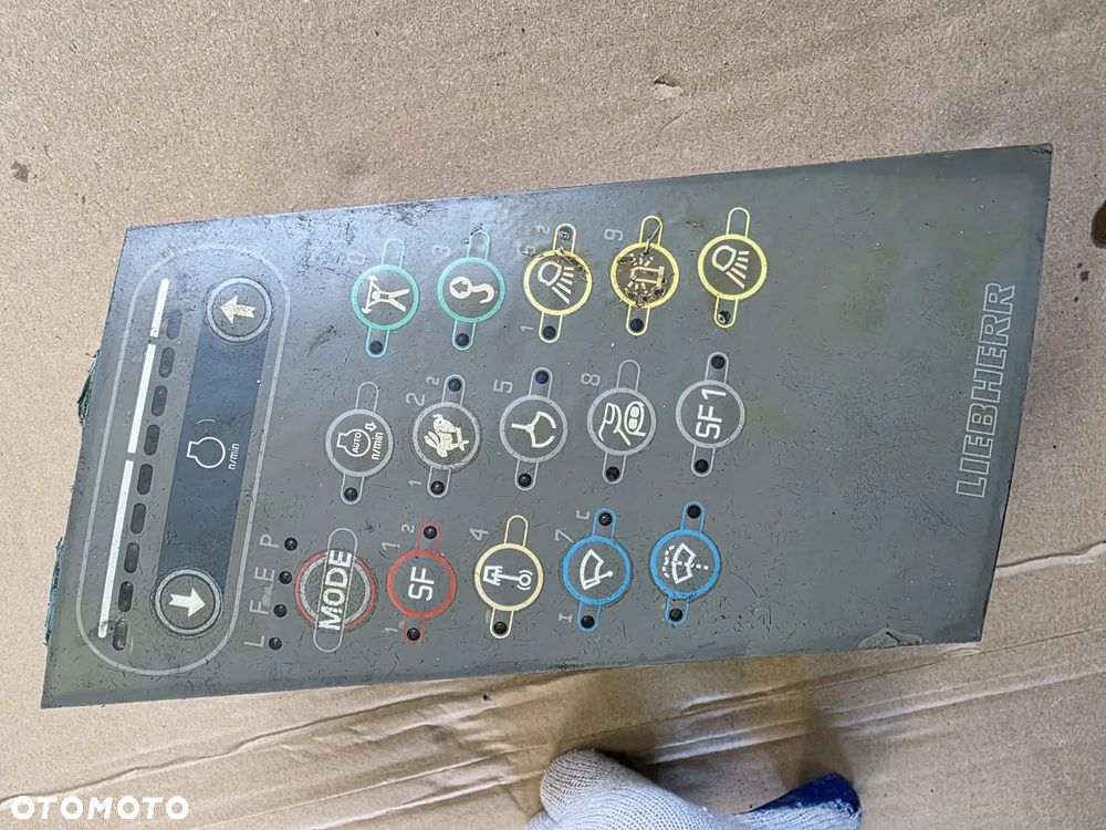 Panel sterujący klawiatura BBT01/R5.1 Liebherr R944C LC Litronic - 1