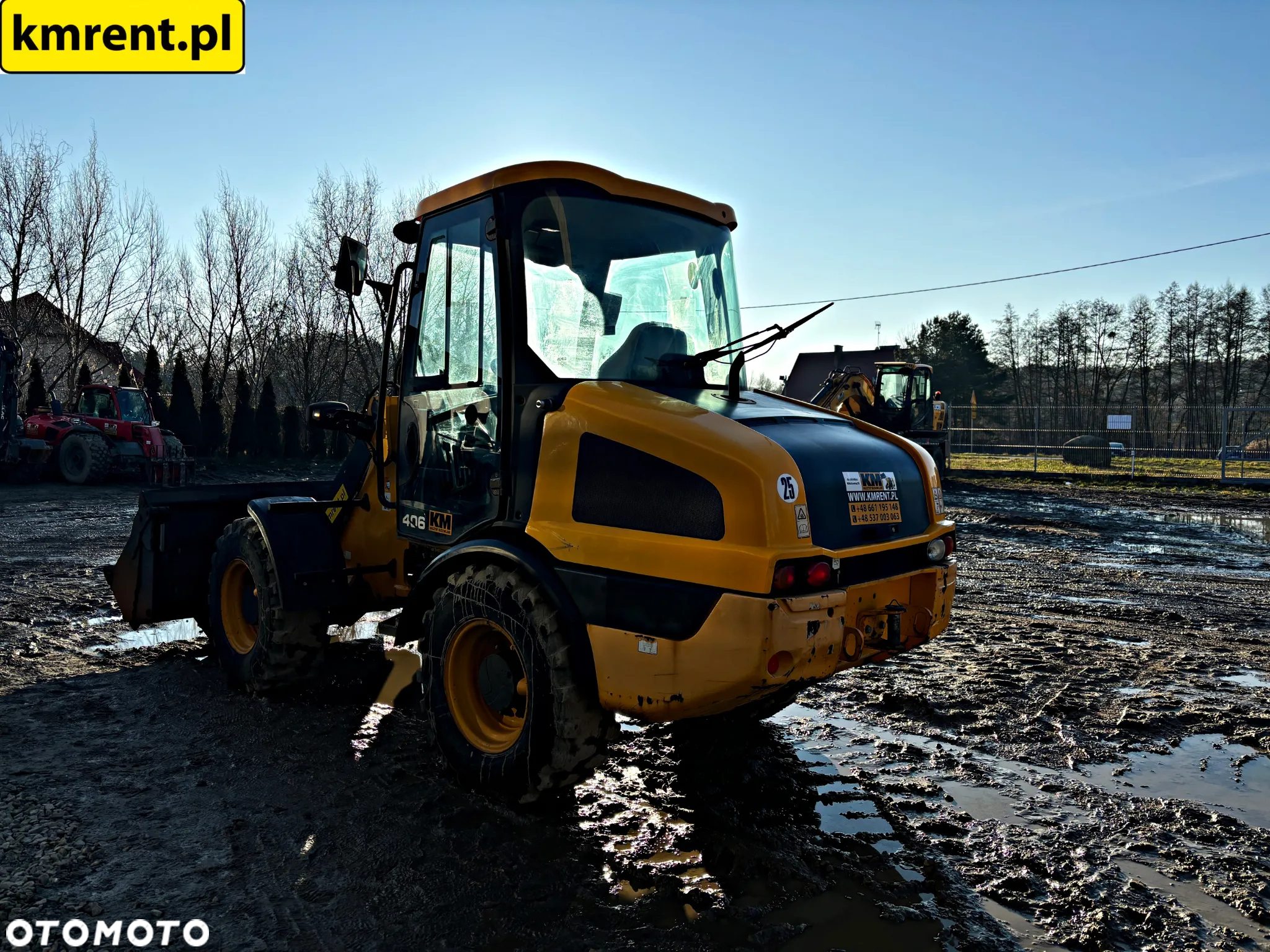 JCB 406 ŁADOWARKA KOŁOWA 2017R. | 407 409 VOLVO L30 L20 CAT 906 ATLAS 65 KRAMER 346 - 12