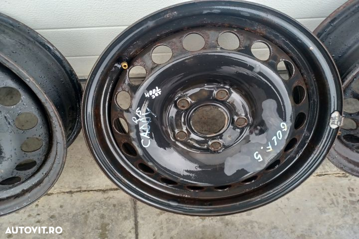 Jante tabla 15 - set R15 Volkswagen VW Caddy 3 [2004 - 2010] Minivan - 2