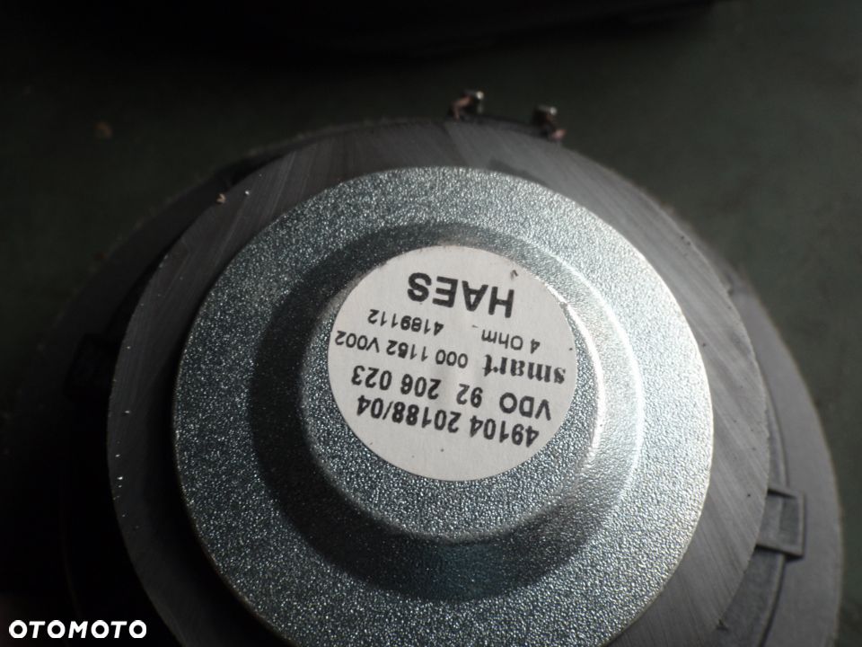 głośnik głośniki obudowa fiat 500  smart 450 oryginał - 4