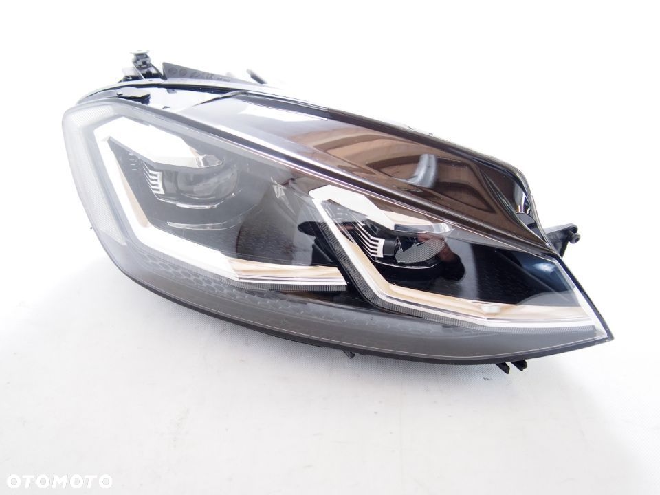 Volkswagen Golf 7 Reflektor prawy lampa prawa FL Lift 17r VW VII LED - 2