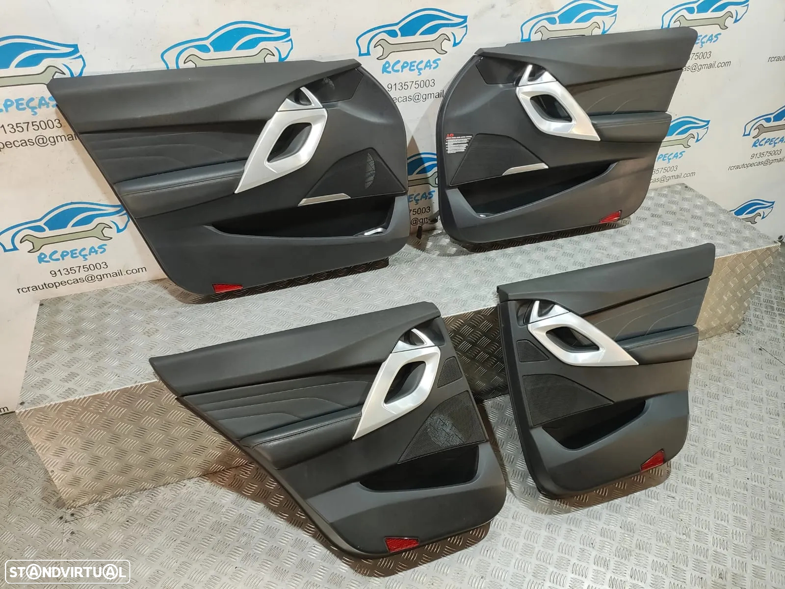 Conjunto quartelas frente traseira esquerda direita Citroen DS5 - 3