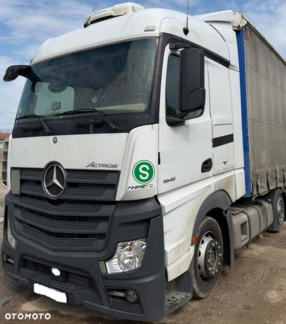 Mercedes-Benz ACTROS 1845 SPACE AUTOMAT RETARDER STANDKLIMA SPOJLERY WEBASTO LODÓWKA 2xALUTANK 700000km EURO 6 LOW DECK MEGA 2016 ŁADNY - 3