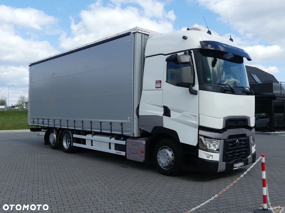 Renault T440 6x2 / FIRANKA 8.10m / EURO 6 / KLIMATYZACJA POSTOJOWA / - 12