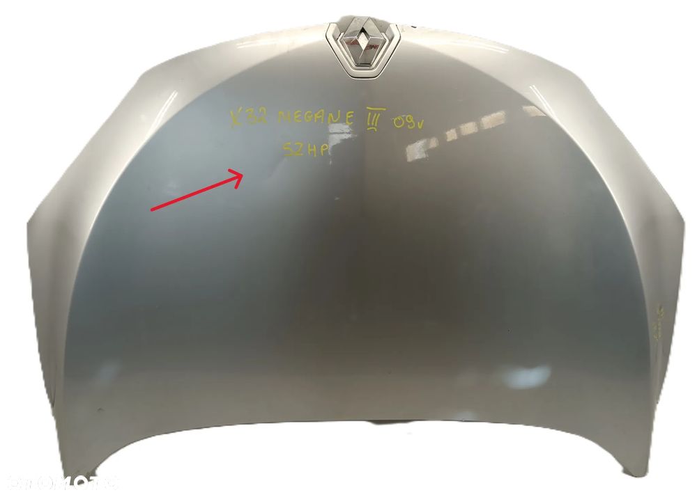 maska pokrywa silnika RENAULT MEGANE III 08-12 SZGP - 1