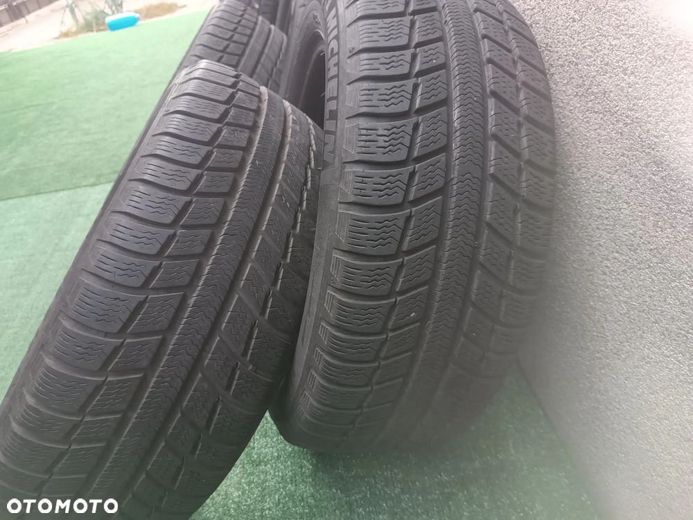 Komplet 4 szt - Opony Zimowe Zima Michelin 205/55/16 205/55r16 rok 2008, bieżnik 5,5-6 mm - 2