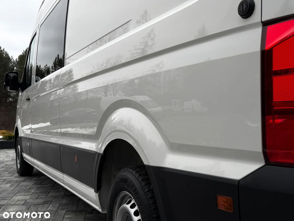 Volkswagen Crafter Brygadowy 7 osób / L4H2 / Oryginalna zabudowa VW / 2.0 TDI 140km / EURO6 / Najbogatsza wersja / FULL LED / Automatyczna skrzynia biegów / FV 23% - 16