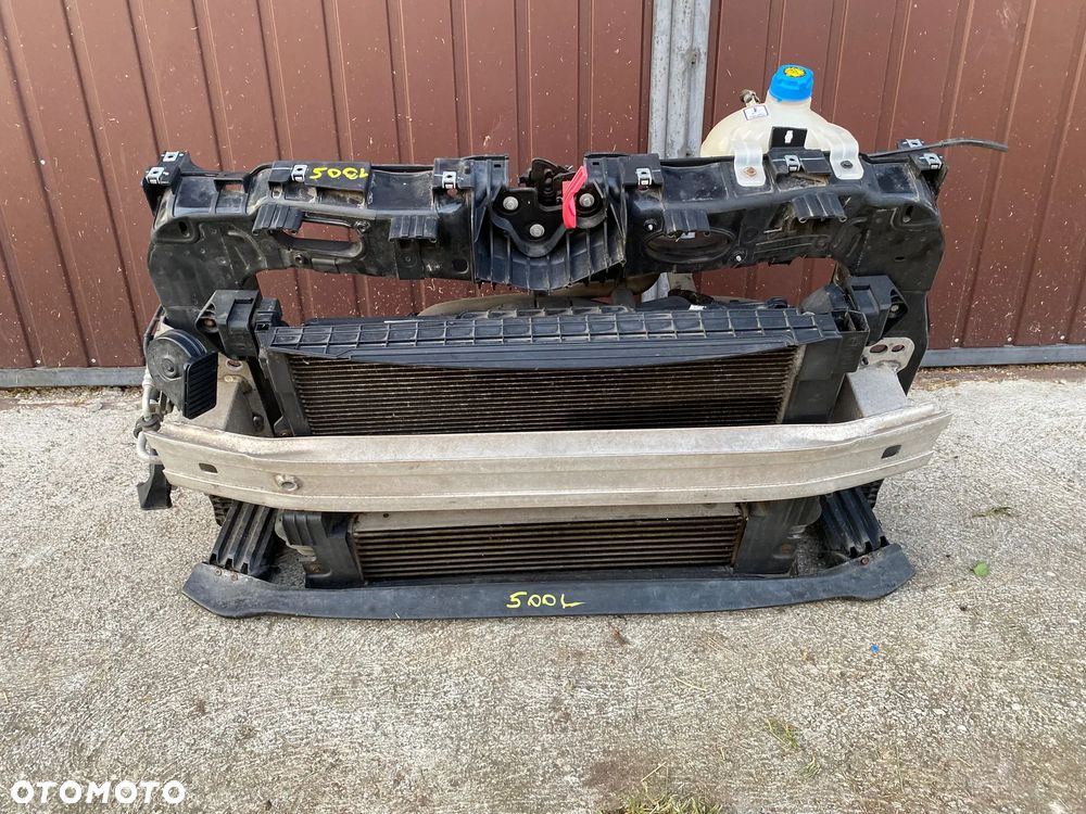 KOMPLETNY PAS PRZEDNI BELKA CHŁODNICE WZMOCNIENIE FIAT 500L - 2