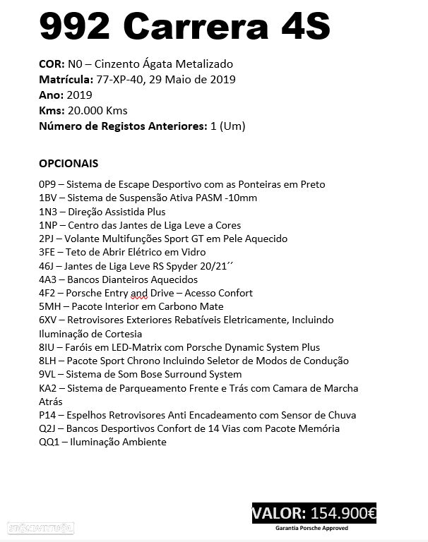 Porsche 911 (992) Carrera 4S PDK - 36