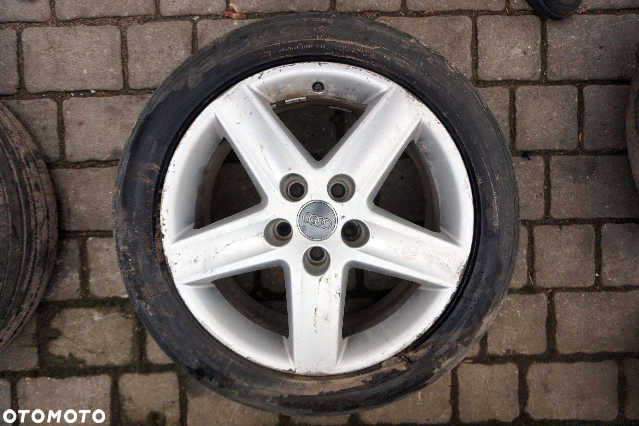 KOŁA FELGI ALUFELGI A6 C6 17 5X112 ET45 4F0601025AF Z17 17 5x112 17 5X112 ET45 AUDI 2004-2008 - 5