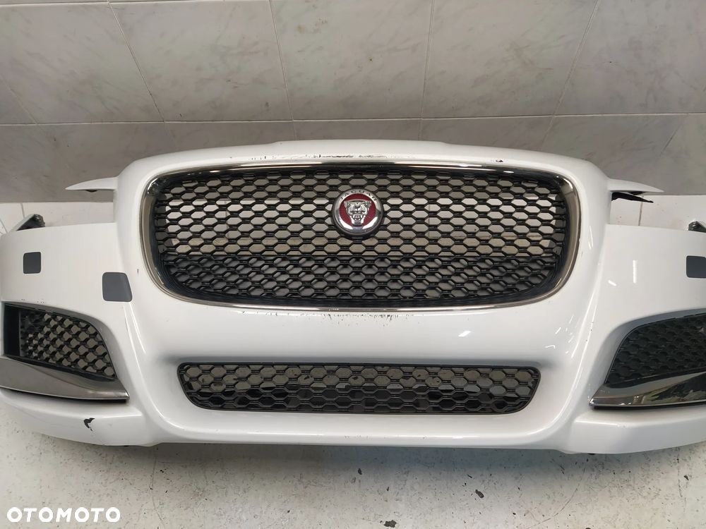 JAGUAR XF X260 ZDERZAK PRZÓD PRZEDNI KOMPLETNY SPRYSKIWACZE GRILL ATRAPA CHŁODNICY ZNACZEK ORYGINAŁ - 10