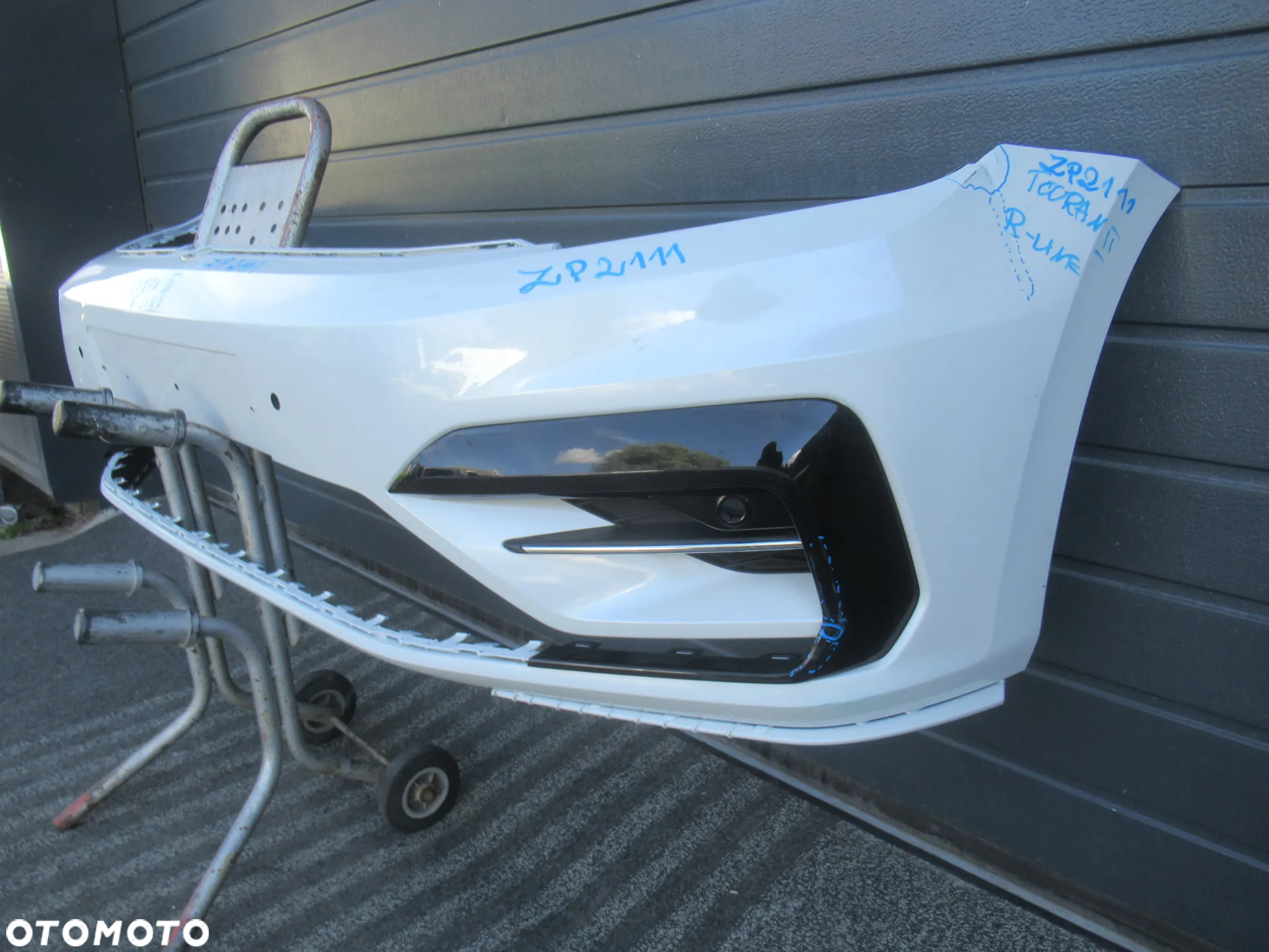 ZDERZAK PRZEDNI PRZÓD VW TOURAN II 2 R-LINE 5TA807221M-T 2015- - 5