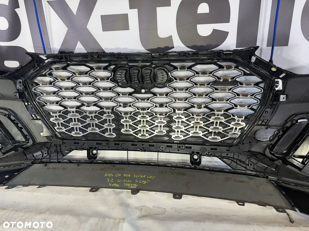 Audi Q5 80A Lift S Line Zderzak Przód Przedni 4xPDC Sprysk LY9T 80A807437P - 13