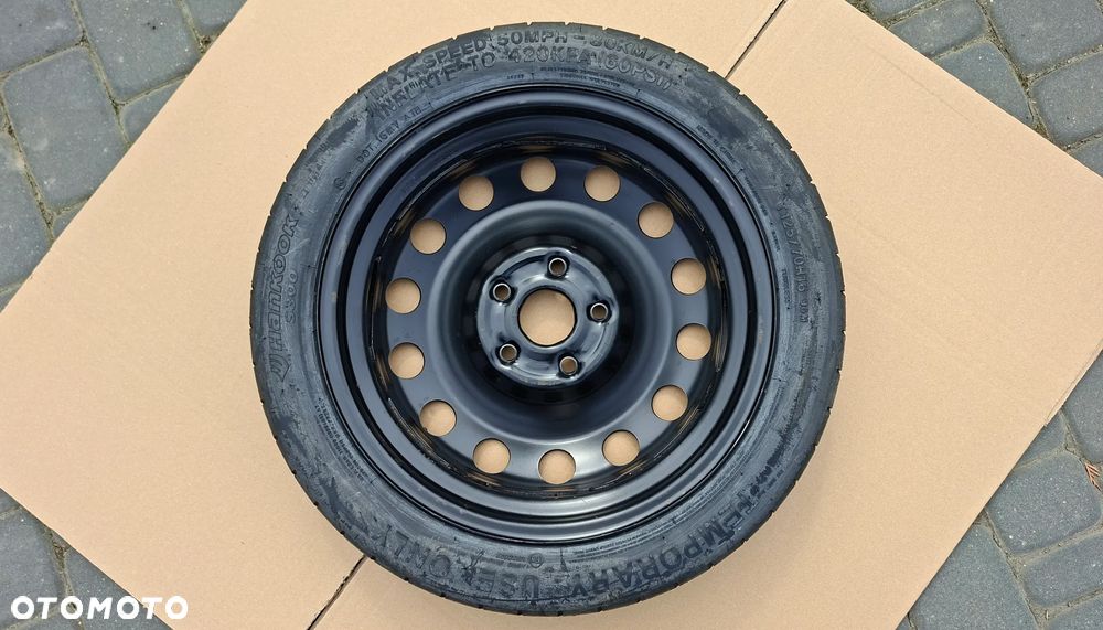 Koło Dojazdowe 16 Audi A3 8P VW Golf VI VII 5x112 ET 25.5 125/70 R16 1K0601027AQ - 4