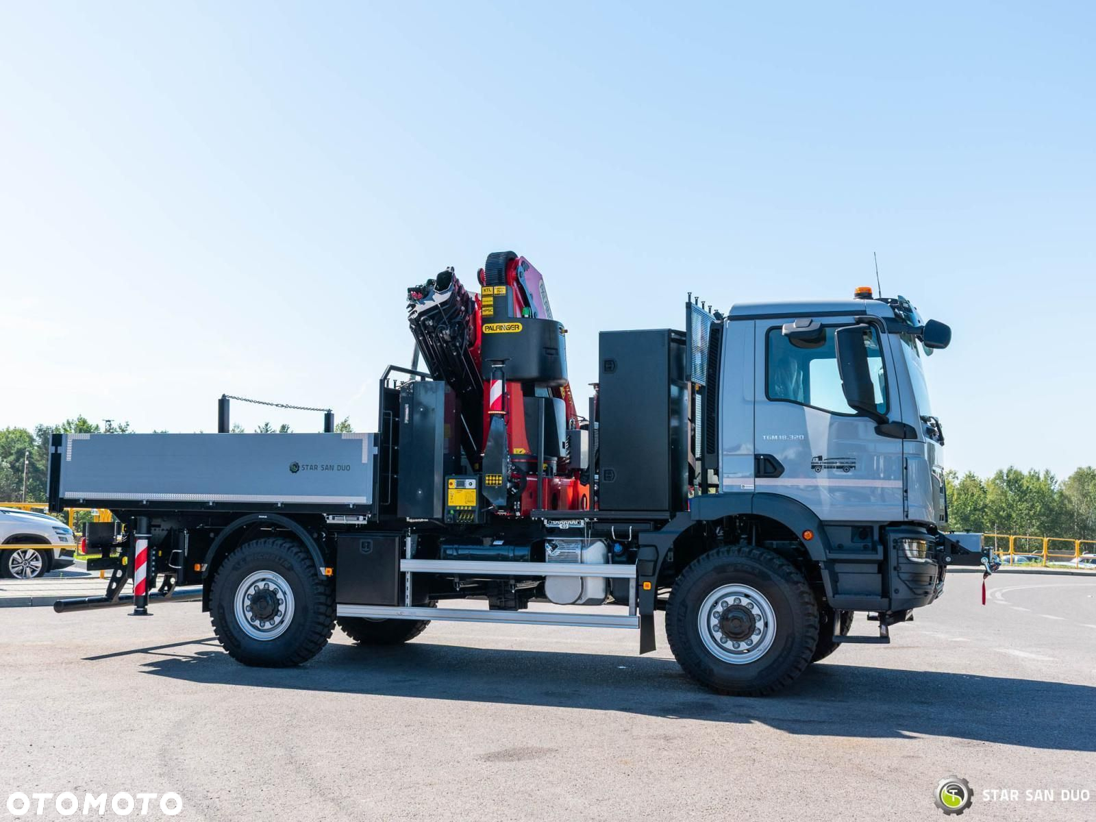 MAN TGM 18.320 4x4 PALFINGER PK 27002 Wciagarka - 12