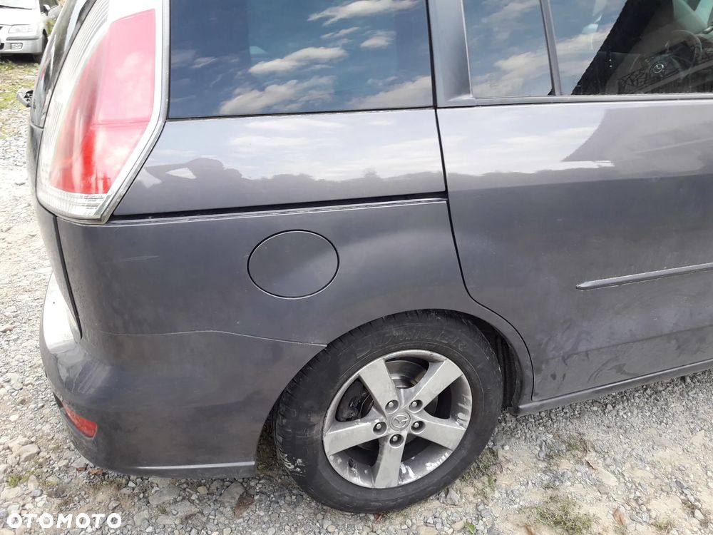 Mazda 5 05-10   Drzwi tylne prawe tył LEWY  W KOLOR 32S SZYBA BOCZNA oczna - 2