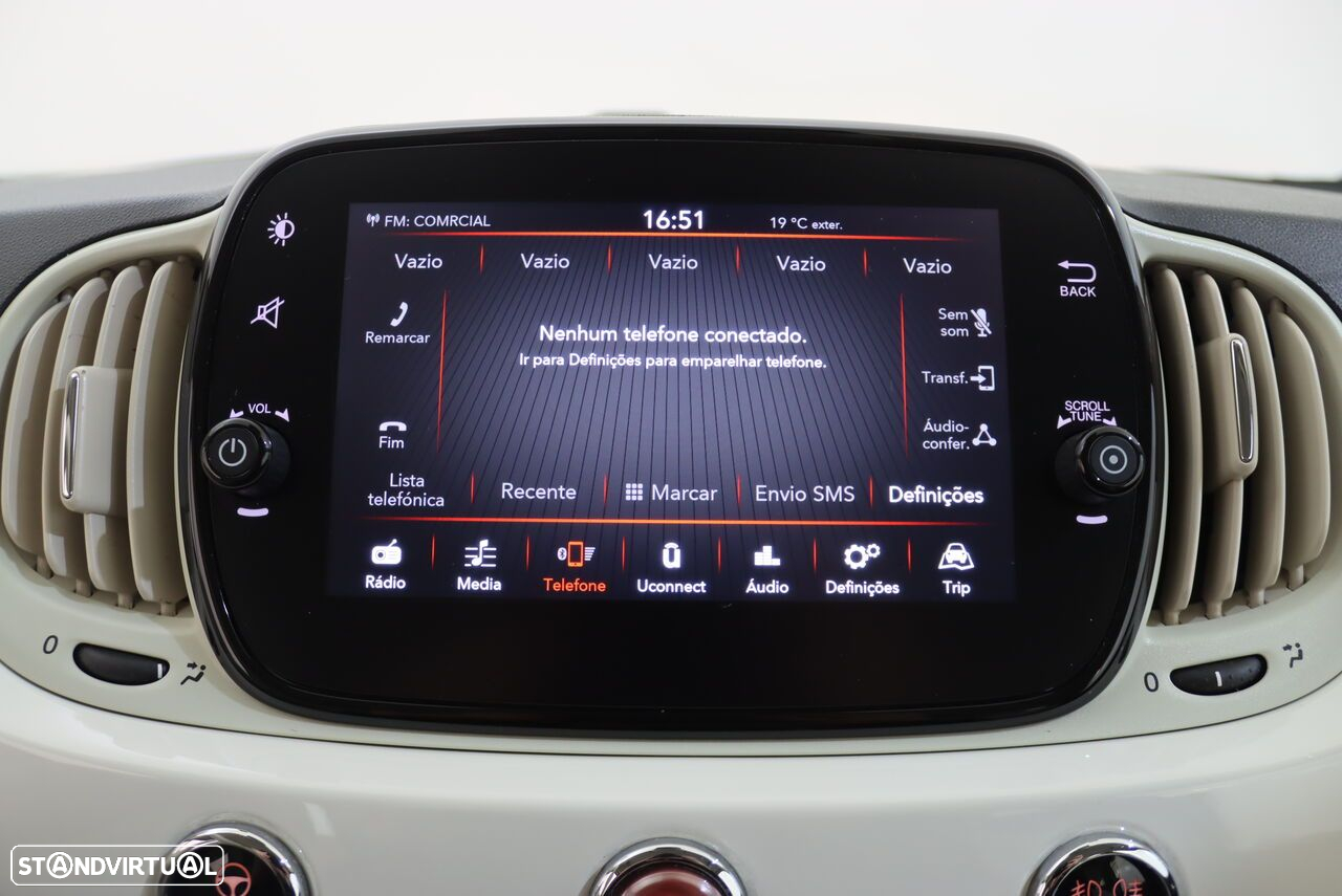 Fiat 500C 1.2 Lounge Dualogic - 22