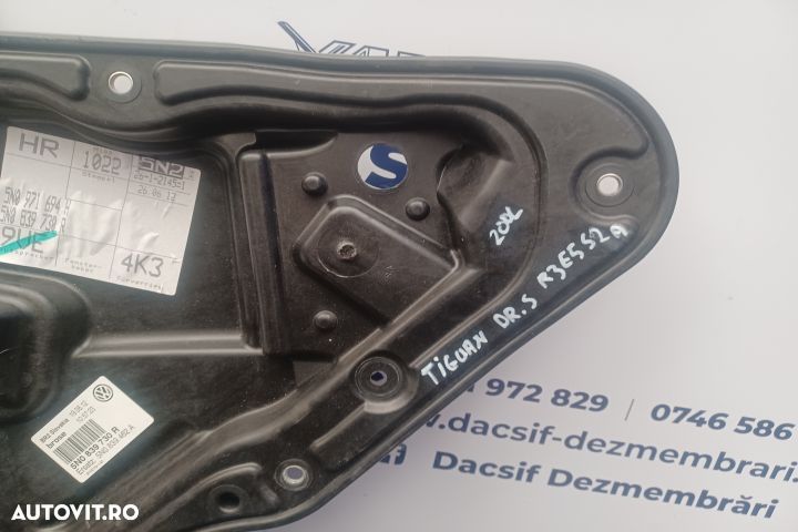 Macara geam spate dreapta electrica 5N0839730R 5N0959704F 5N0839730R - 1