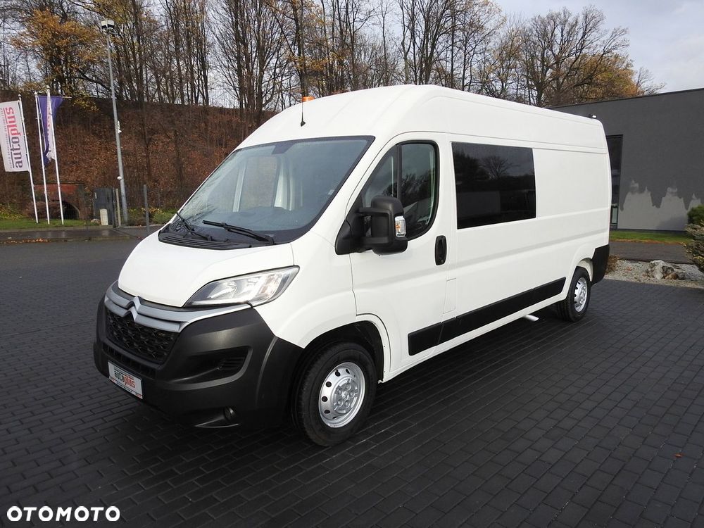 Citroën JUMPER FURGON BRYGADÓWKA 6 MIEJSC KLIMATYZACJA  140KM - 19