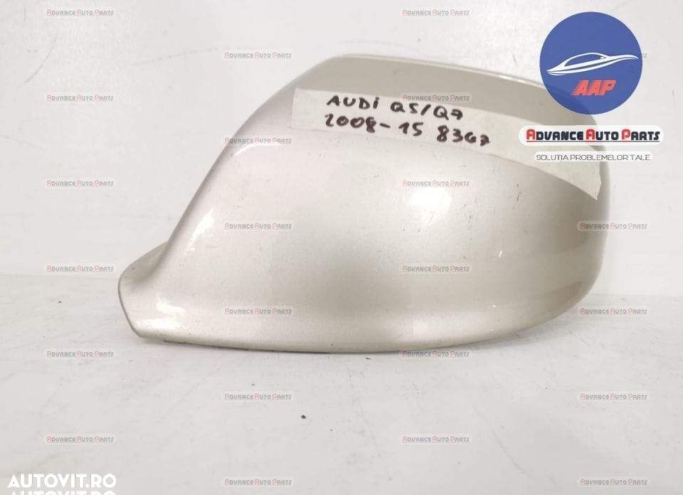 Acoperire stanga oglinda originala Audi Q5 8R 2008 2009 2010 2011 2012 - 5