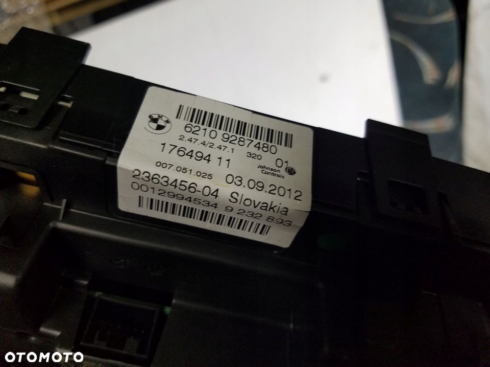 licznik zegary bmw 3 f30 2.0 d 9287480 - 3