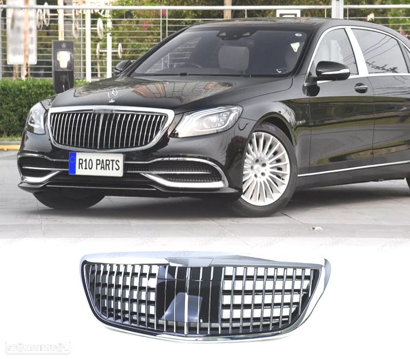 GRELHA FRONTAL MERCEDES CLASE S W222 14- COM RADAR - 1