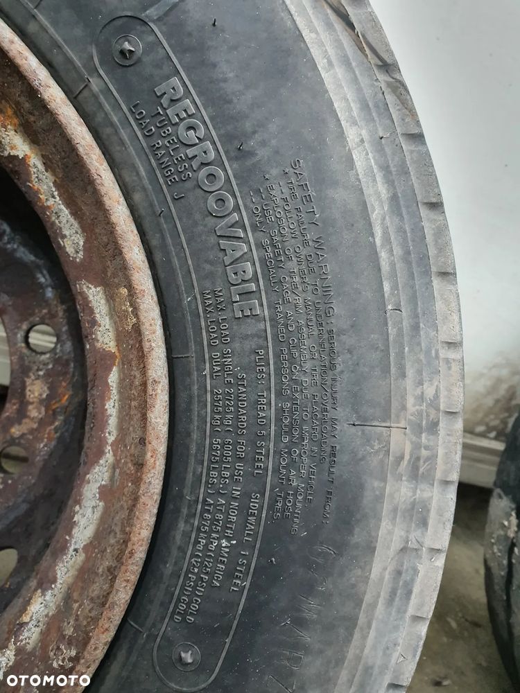 FELGA 17.5 OPONA BRIDGESTONE R-TRAILER  245/70R17.5    IVECO EUROCARGO - 16