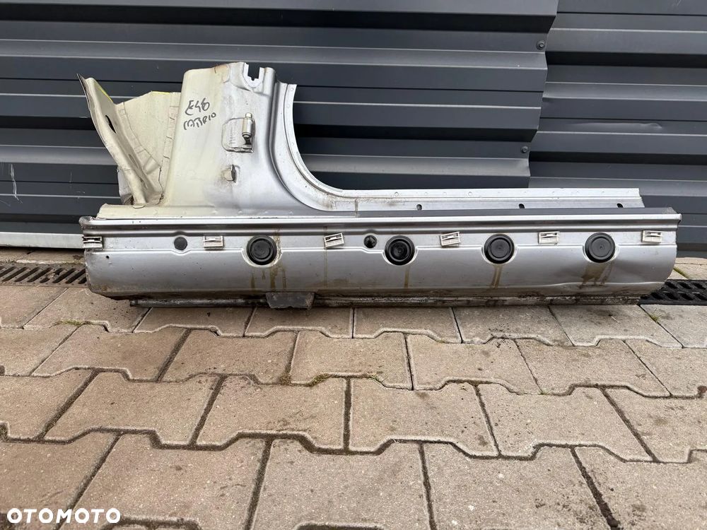BMW 3 E46 COUPE CABRIO ĆWIARTKA PRÓG SŁUPEK LEWY PRZÓD - 2