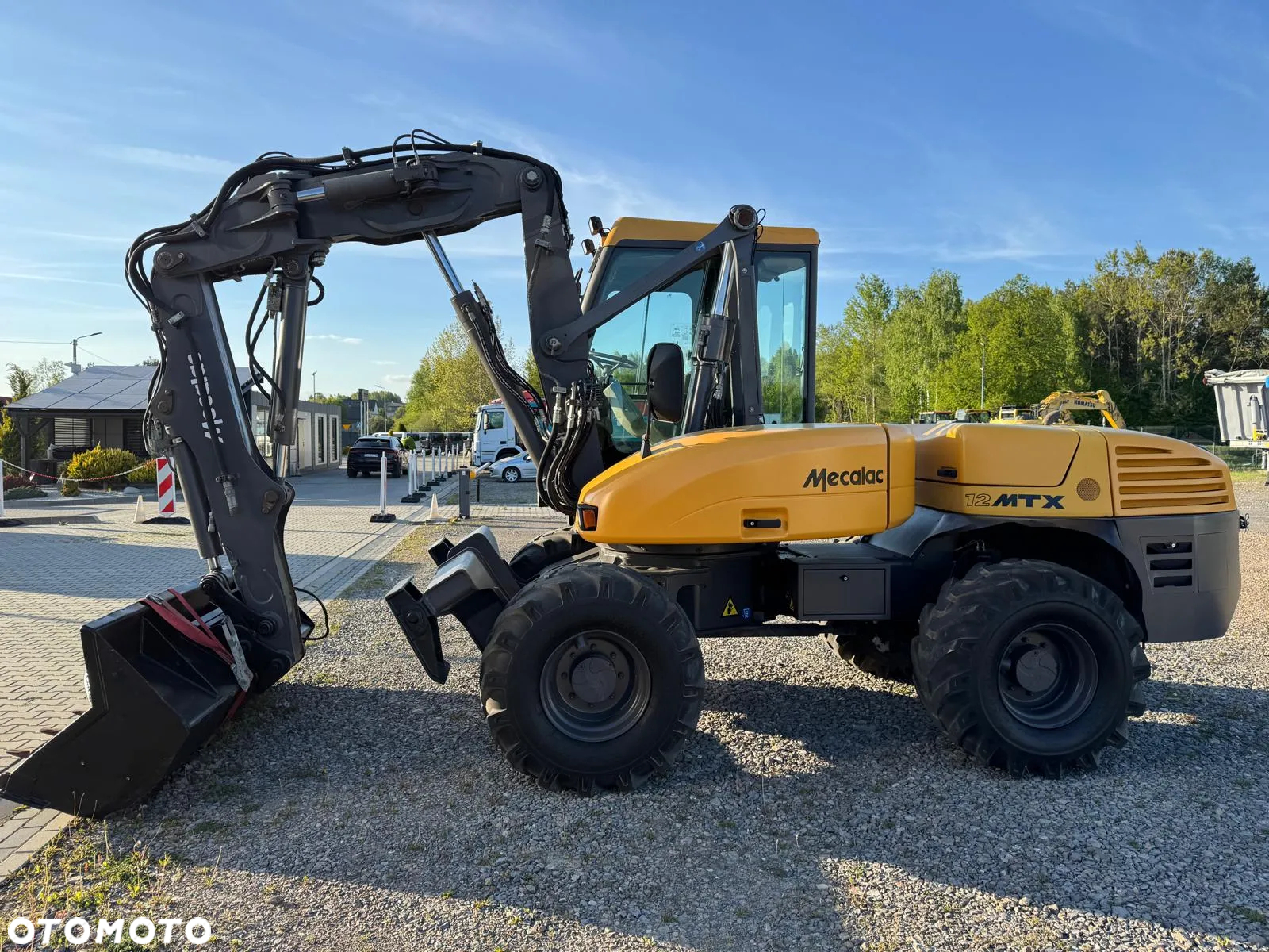 Mecalac 12 MTX 9260 kg Koparko Ładowarka - 23