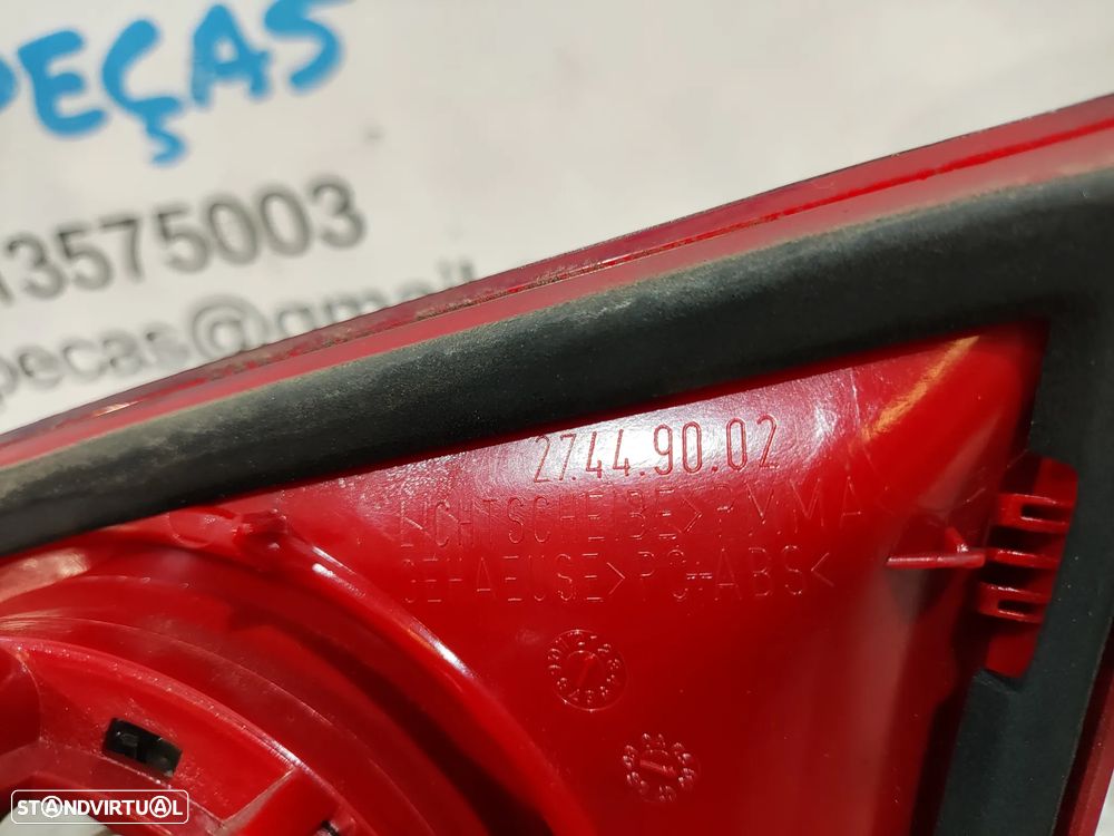 FAROLIM FAROLINS MALA TRASEIRO TRÁS ESQUERDO VW VOLKSWAGEN PASSAT B6 VARIANT 3C5 3C9945093A 3C9 945 093A - 12