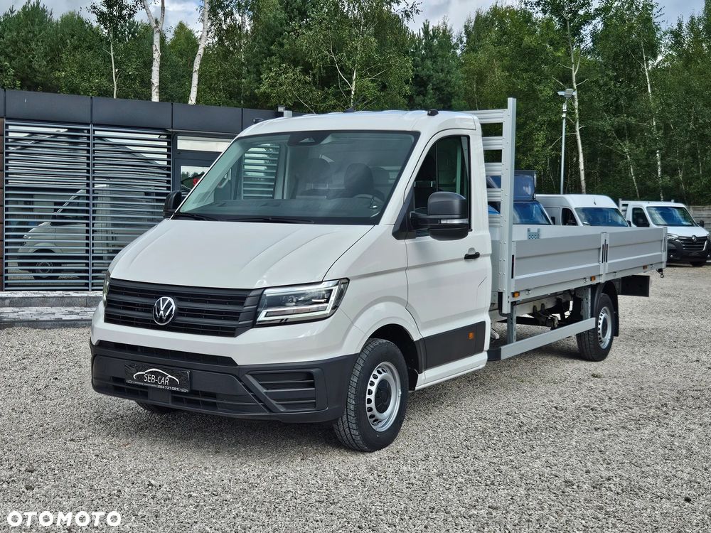 Volkswagen CRAFTER Skrzyniowy paczka 4.8m SalonPL FV23% - 35