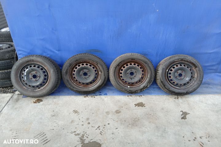 Jante tabla cu anvelope 15 - set 1K0601027T 195/65 R15 6JX15H2 1K0601 - 1