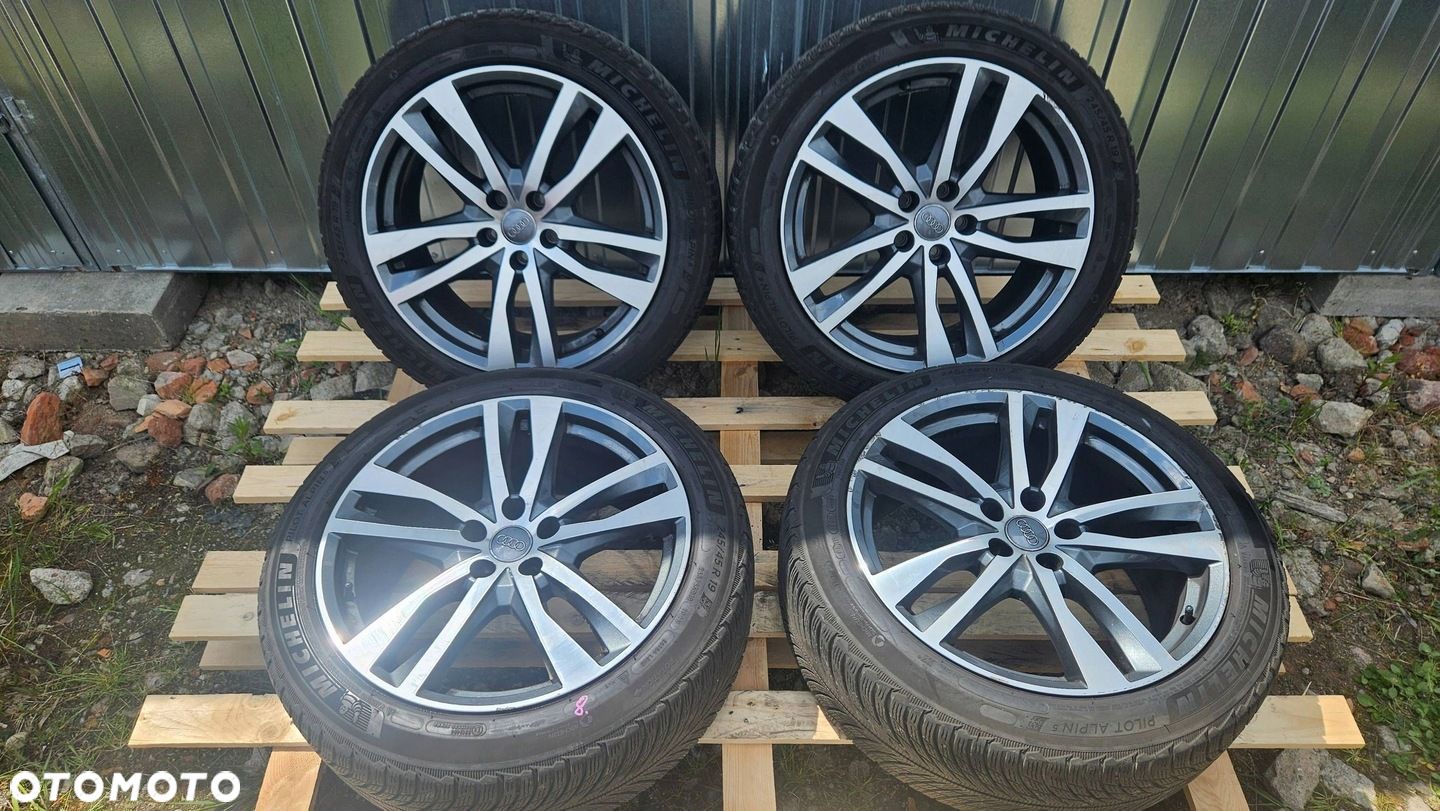 FELGI ALUMINIOWE AUDI 19 8.5j ET40 4K0601025H OPONY 245/45/19 2020 rok - 1
