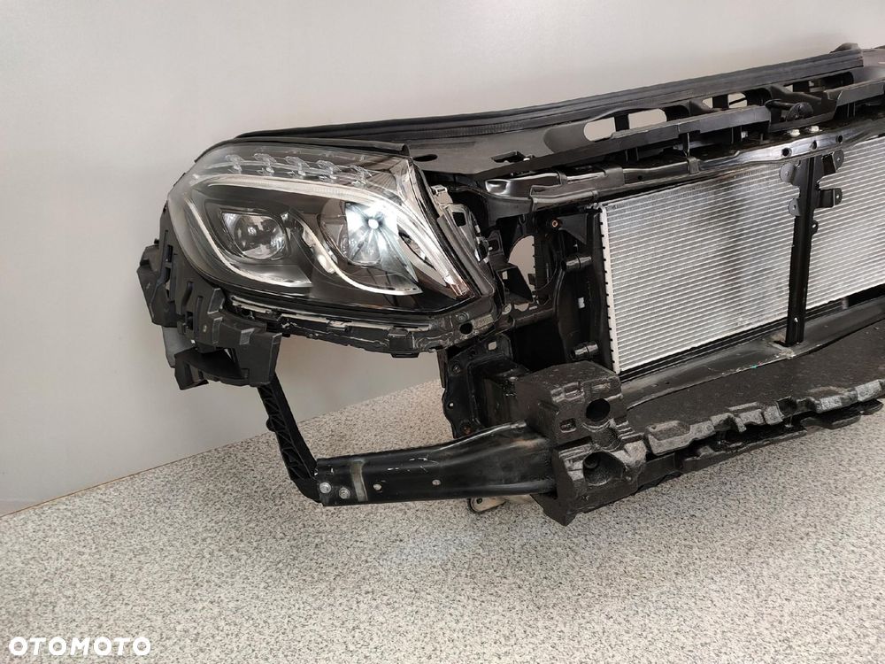 MERCEDES GLS W166 AMG ZDERZAK CHŁODNICE WZMOCNIENIE LAMPY FULL LED ILS - 11