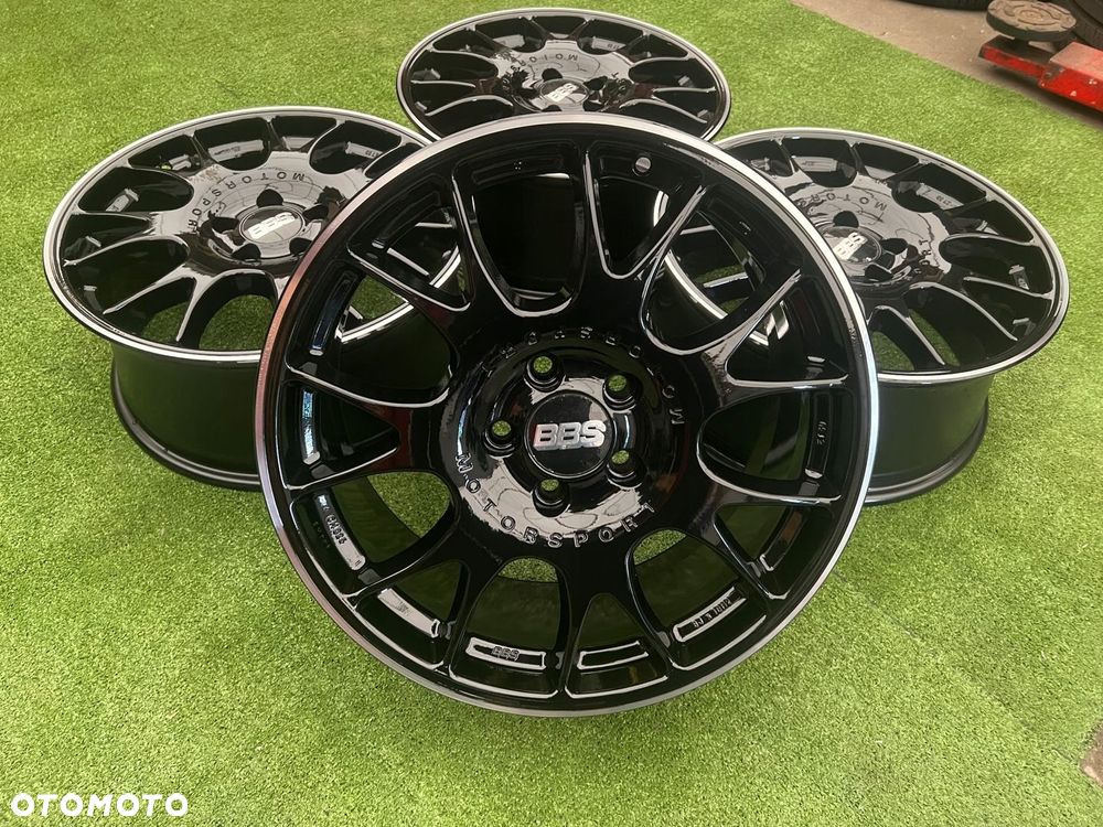 KOMPLET FELG FELGI BBS MOTORSPORT 18 5X112 ET50 VW GOLF AUDI A3 LEON - 2