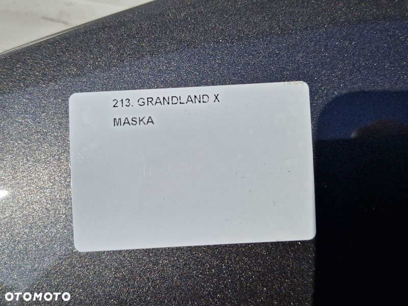 OPEL GRANDLAND X MASKA POKRYWA SILNIKA PRZÓD EVLC - 2