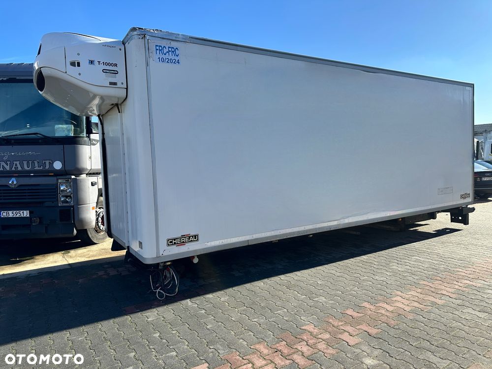 Zabudowa Kompletna chłodnia 2xkomory agregat t1000r elektryka 7x2.35x2.47