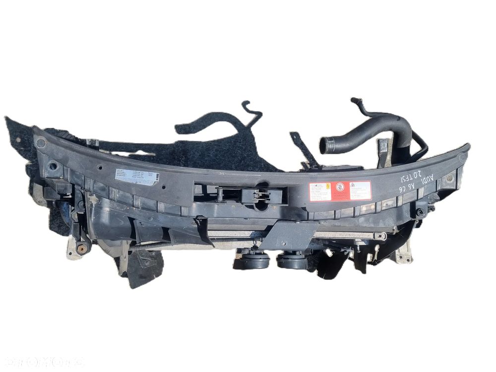 AUDI A6 C6 04-11 r. 2,0 TFSI PAS PRZEDNI chłodnice + wentylator * - 2