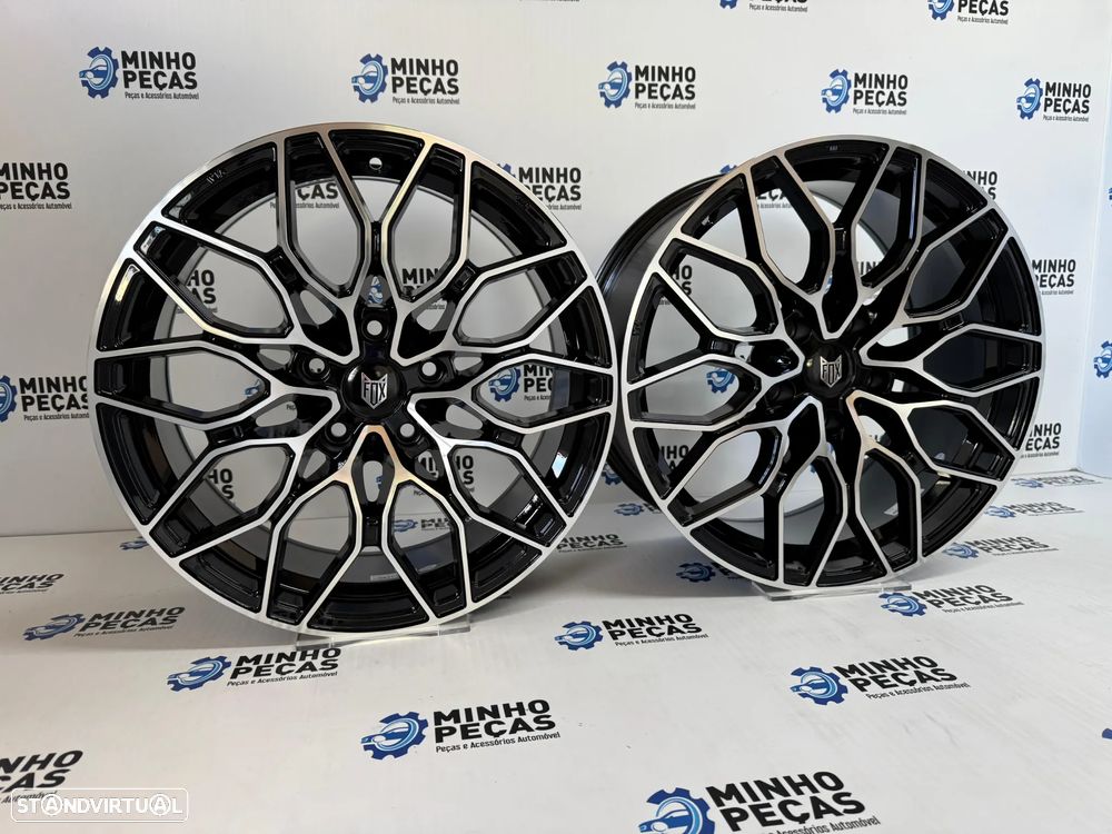 Jantes Fox FX9 em 18 (5x120) Preto e Polido - 3