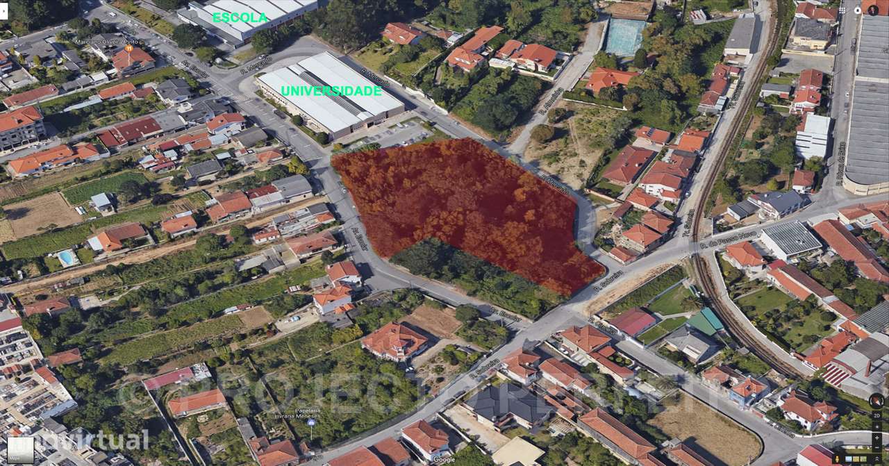 Lote de Terreno  Venda em Paços de Brandão,Santa Maria da Feira - Grande imagem: 3/6