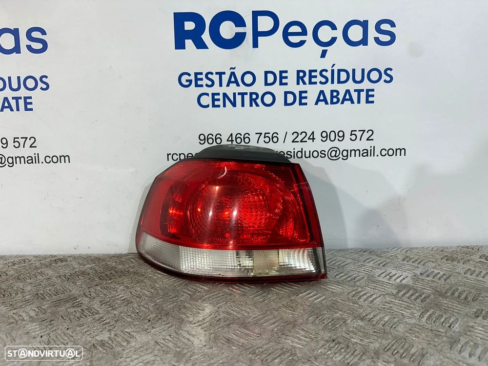 .Conjunto Farolins Tras Traseiro Direito Esquerdo Original Volkswagen VW Golf 6 Mk6 5K0945112 5K0945111 2008 a 2013 - 10