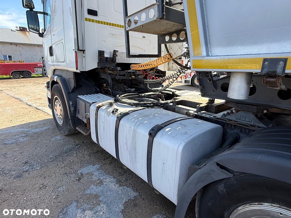 Scania SCANIA R420 MANUAL, STARE TACHO TARCZKA + WYWROTKA PATELNIA - 14