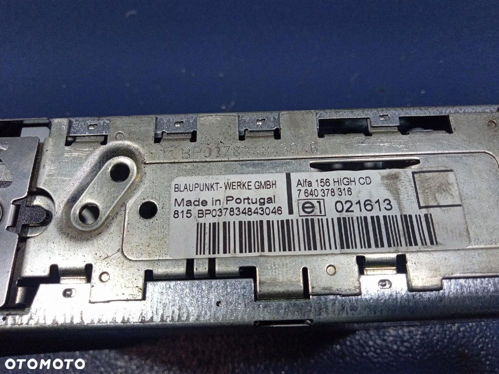ALFA ROMEO 156 RADIO CD FABRYCZNE 1560342090 - 6