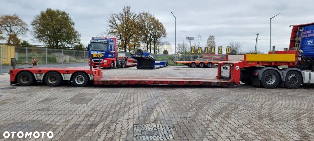 Doll DOLL naczepa 3 osiowa typu tiefbett, odpinany balkon, rozciągana - 9