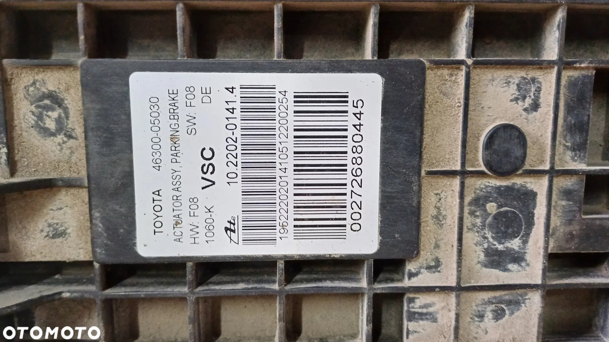 Toyota Avensis T27 sterownik moduł hamulca postojowego ręcznego 46300-05030 - 2