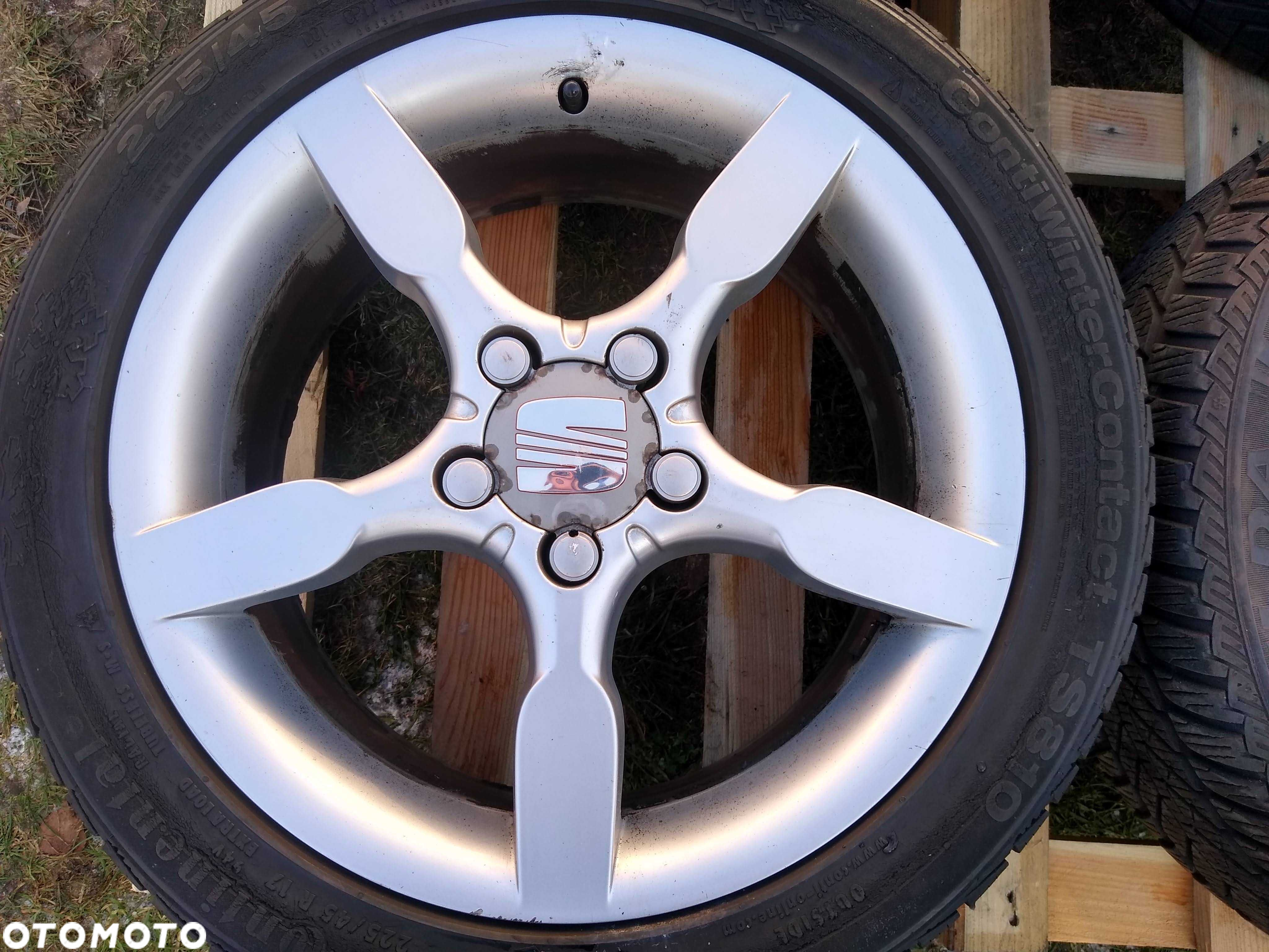 Alufelgi 17 cali 5x112 SEAT Leon Altea CUPRA Audi Seat Skoda VW A3 - 4