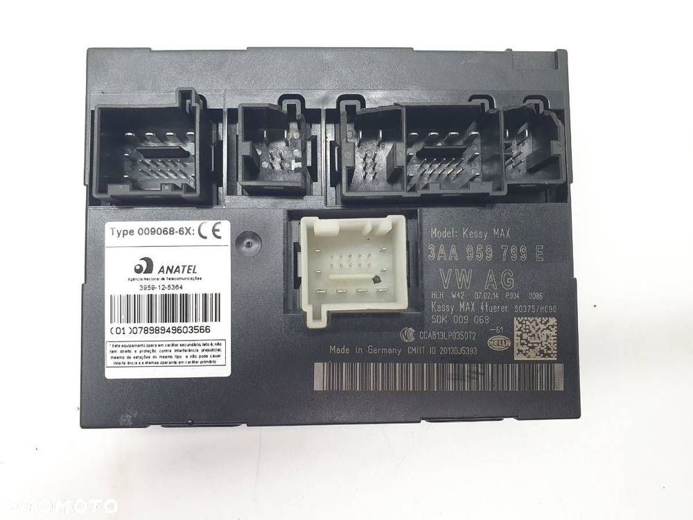 MODUŁ STEROWNIK KOMFORTU VW PASSAT B7 3AA959799E EUROPA - 1