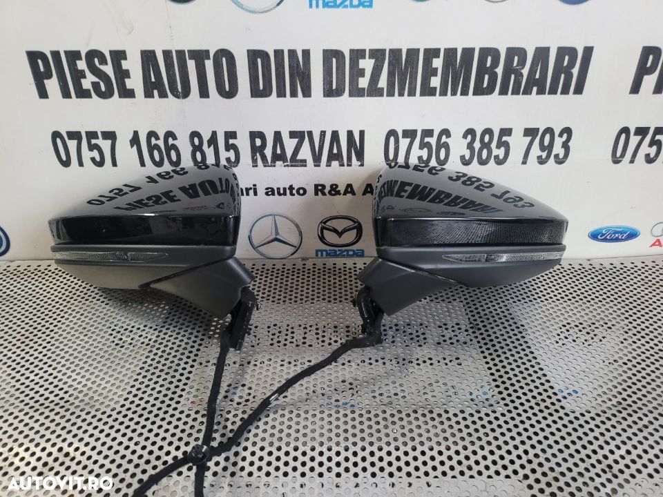 Oglinzi Oglinda Stanga Dreapta Audi A6 S6 Allroad 4K C8 Dupa 2018 Pliabile Incalzite Volan Stanga - 1
