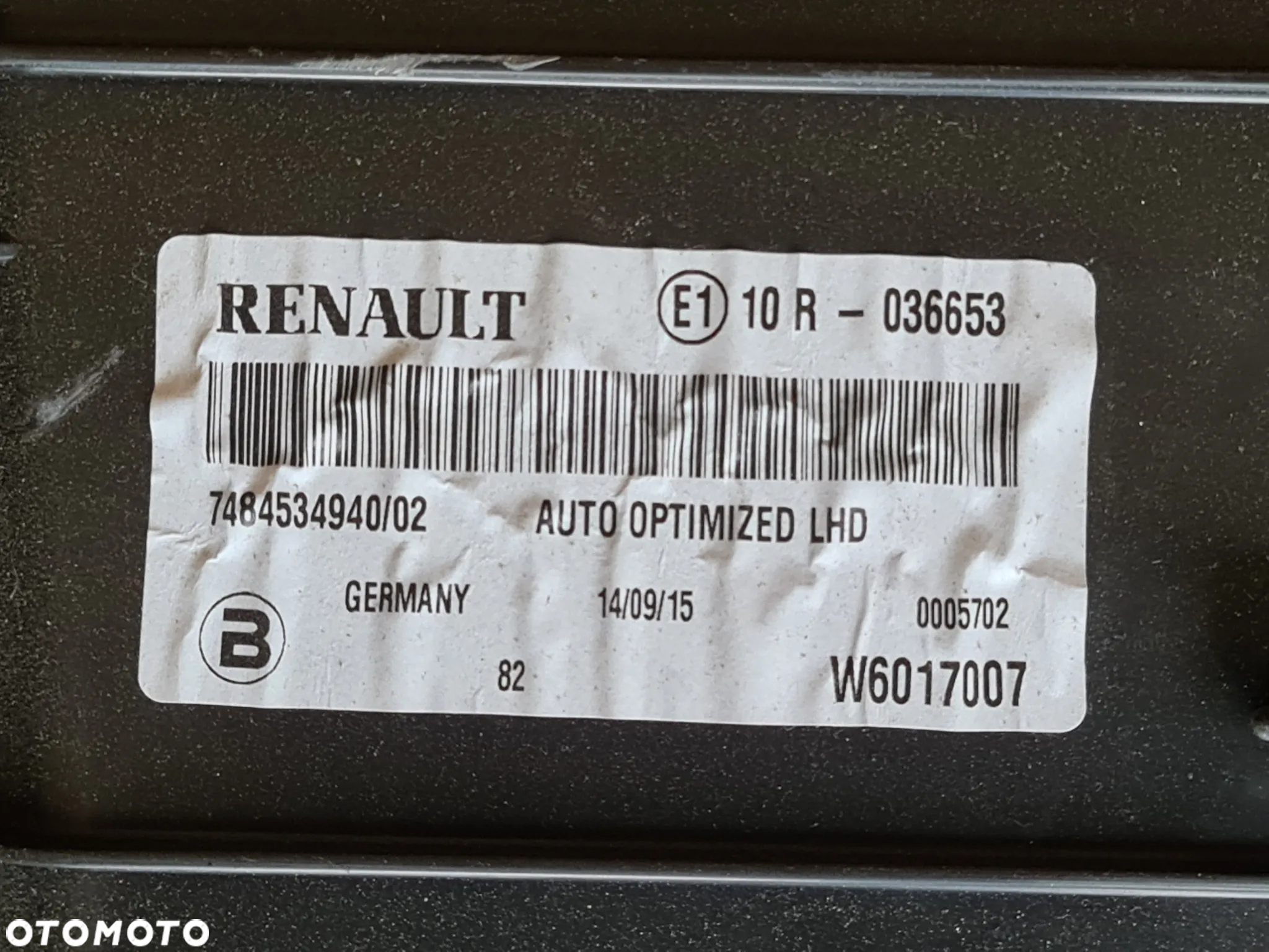 NAGRZEWCNIA RENAULT RANGE GAMA T C K 7484534940 - 7