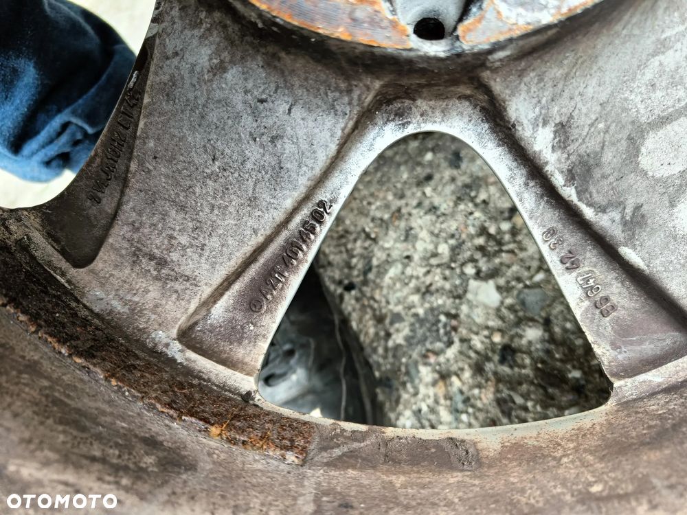 MERCEDES W211 VITO KOŁA Felgi Aluminiowe Opony letnie 5X112 16 Oryginał - 9